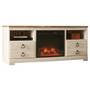 ASHLEY W267-68-TV-STAND--FIREPLACE