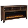 ASHLEY W765-68-TV-STAND--FIREPLACE