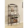 LIFESTYLE ENTERPRISE CDC067-DDH-BUFFET-W/WINE-RACK