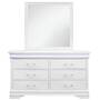 GLOBAL CHARLIE-WHITE-DRESSER-W/LED