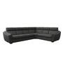 NATUZZI ABIGAIL-4PC-LEATHER-SECTIONAL