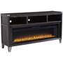 ASHLEY W901-68-TV-STAND--FIREPLACE