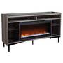 SAUDER 428056-60"-TV-STAND+FIREPLACE