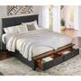 A AMERICA STORMY-RIDGE-KING-STORAGE-BED