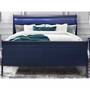 GLOBAL CHARLIE-BLUE-QUEEN-3PC-BED-PKG