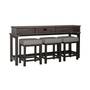 LIBERTY FURNITURE TANNERS-CREEK-SOFA-TBLE/STOOLS