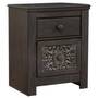 ASHLEY B381-92-NIGHTSTAND-CHARCOAL