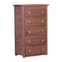 PINE CRAFTER FURNITURE MAH-4955-FIVE-DRAWER-CHEST