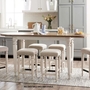 KLAUSSNER NASHVILLE-5PC-DINING-PKG-WHITE