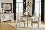 ASHLEY REALYN-5PC-DINING-PACKAGE