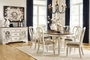 ASHLEY REALYN-7PC-DINING-PACKAGE