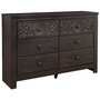 ASHLEY B381-31-DRESSER-CHARCOAL
