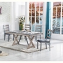 LIFESTYLE ENTERPRISE GRAND-TOUR-TABLE--(4)CHAIRS