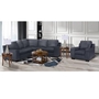 LEATHER LIVING VANTAGE-8PC-LEATHER-ROOM-PKG