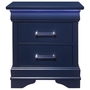 GLOBAL CHARLIE-BLUE-NIGHT-STAND-W/LED