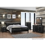 GLOBAL MARLEY-BLACK-(6)PC-BEDROOM-PKG