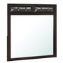 GLOBAL ROSA-MIRROR-ANTIQUE-BLACK