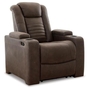 ASHLEY 3060713-POWER-RECLINER-BROWN