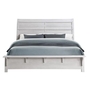 GLOBAL LEVI-QUEEN-SLEIGH-BED-W/BENCH