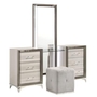 GLOBAL ZAMBRANO-VANITY-W/MIRROR/STOOL