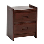WOODCREST MANUFACTURING XNS100-WOODCREST-NIGHT-STAND
