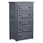 PINE CRAFTER FURNITURE WAL-4955-FIVE-DRAWER-CHEST