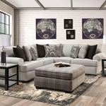 BEHOLD BY WASHINGTON ROXANNE-2PC-SECTIONAL-PACKAGE