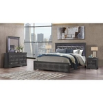 GLOBAL POMPEI-GREY-6PC-QUEEN-PACKAGE