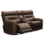 VOGUE HOME FURNISHINGS PX2020-02C-CHOCO-RECL-LOVESEAT