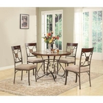 LIFESTYLE ENTERPRISE CHAPS-5PC-DINING-TABLE-PACKAGE