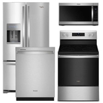 WHIRLPOOL WHI-4-PIECE-KITCHEN-PACKAGE
