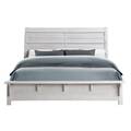 GLOBAL LEVI-QUEEN-SLEIGH-BED-W/BENCH