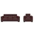 KUKA FURNITURE INC SOFA/CHAIR-2PC-LEATHER-PACKAGE