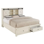 A AMERICA SUN-VALLEY-KING-STORAGE-BED