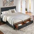 A AMERICA STORMY-RIDGE-QUEEN-STORAGE-BED